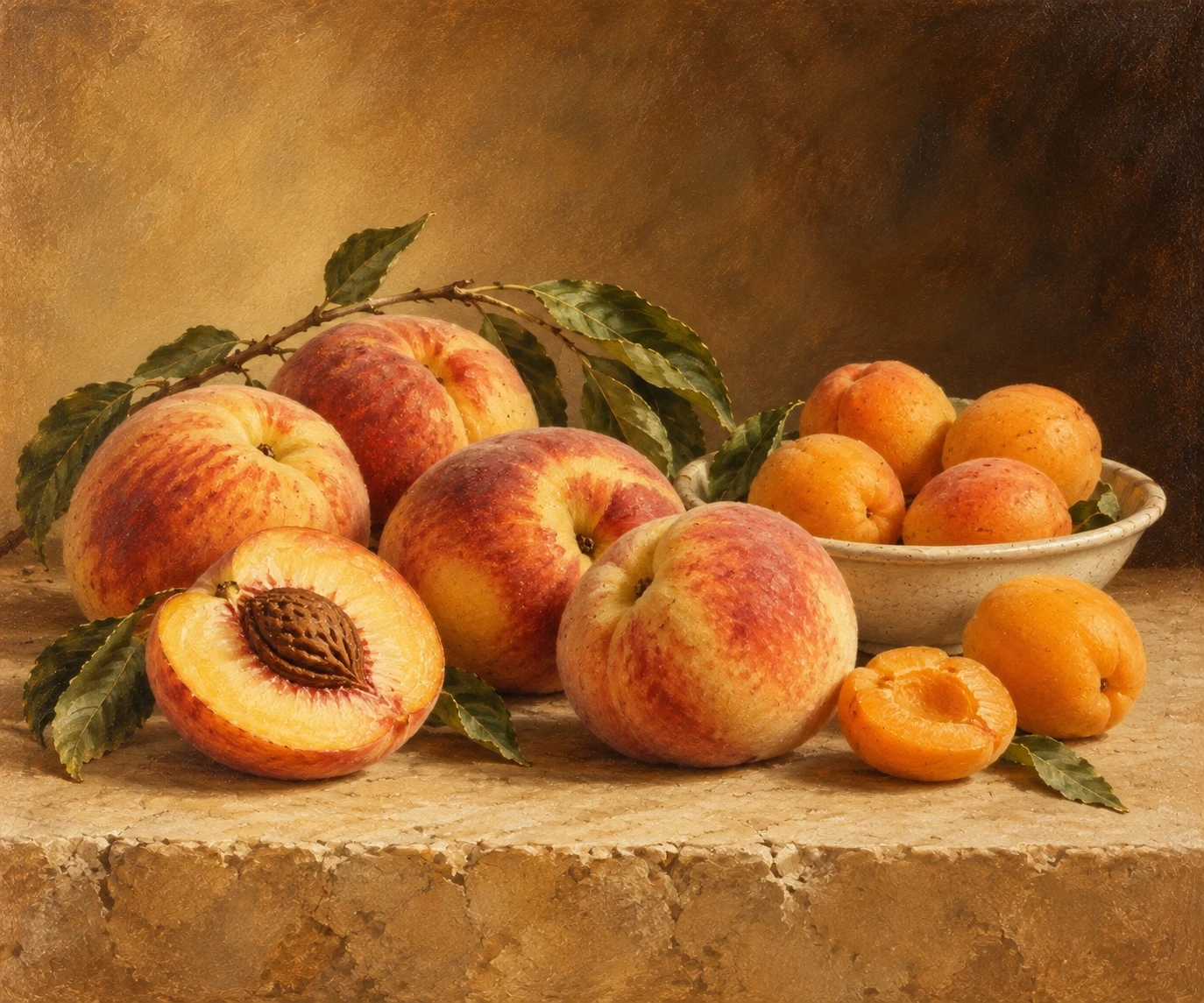 Pesche e albicocche — Luca Morsi